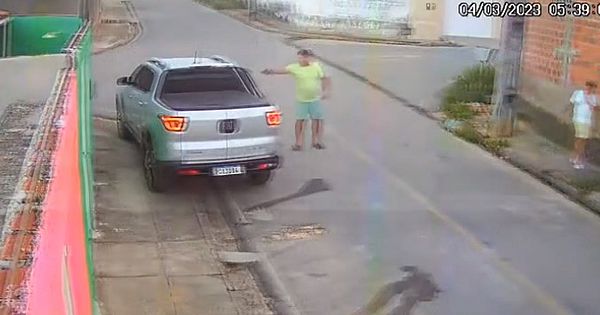 Polícia vai pedir prisão de guarda municipal que aparece em vídeo tentando matar homem em Cajueiro