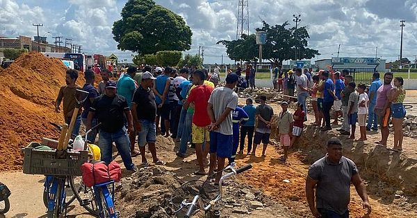 Vídeo: trabalhador morre soterrado em obra de saneamento no município de Teotônio Vilela