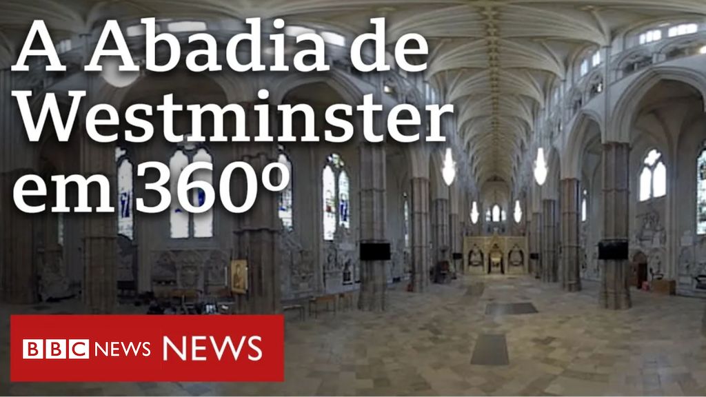 Vídeo em 360º: por dentro da Abadia de Westminster, palco da coroação de Charles 3°