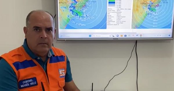 Forte chuva faz Defesa Civil pedir atenção para quem trafega em rodovias do Litoral Sul