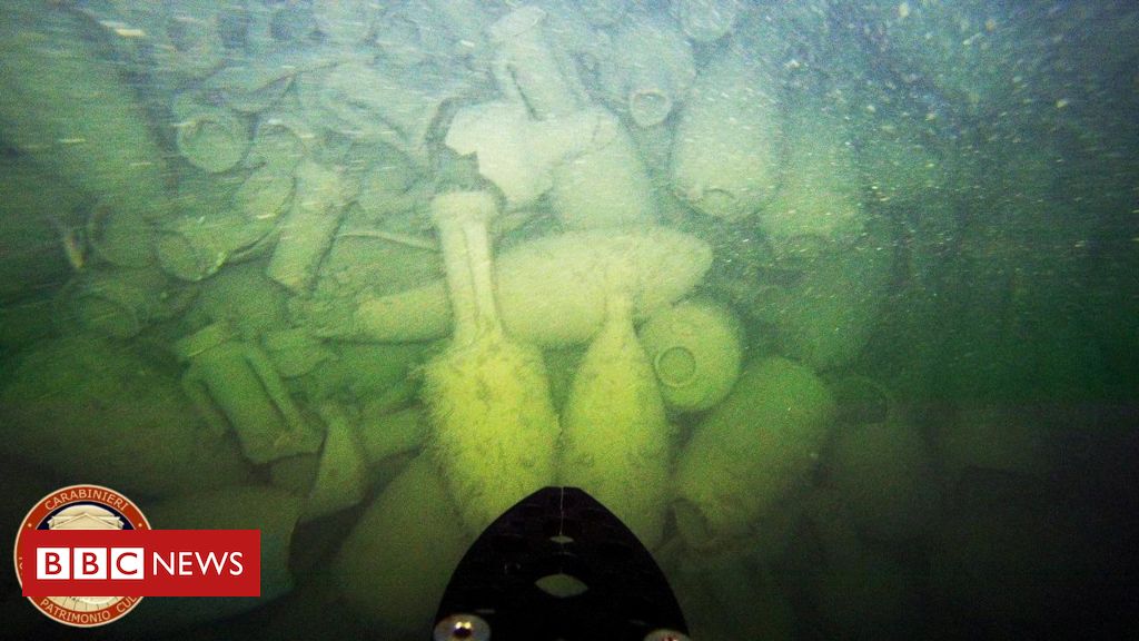 O que transportava o navio romano de 2.000 anos atrás encontrado na costa da Itália