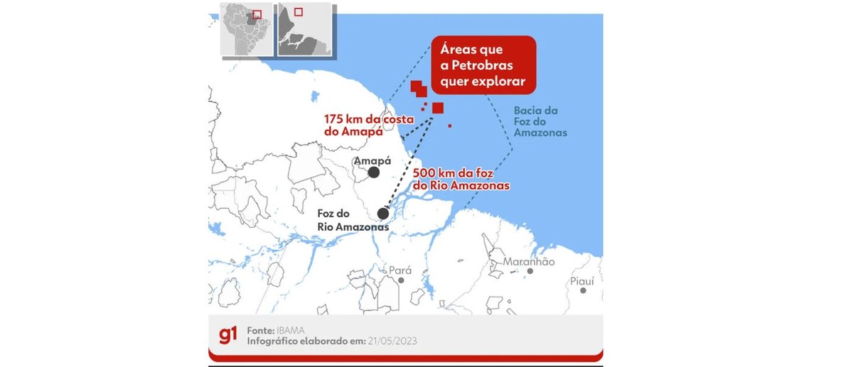 Ibama concede licença para Petrobras perfurar na Margem Equatorial, diz Ministério de Minas e Energia | Economia