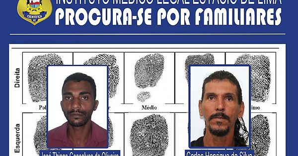 IML de Maceió divulga lista de corpos ainda não reconhecidos por familiares, no mês de setembro