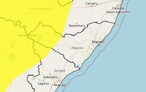 Inmet divulga novo alerta de baixa umidade para o Sertão de Alagoas; veja locais afetados