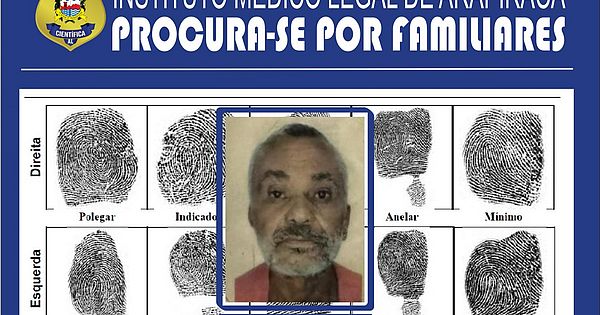 Instituto Médico Legal de Arapiraca procura familiares de vítima de morte clínica