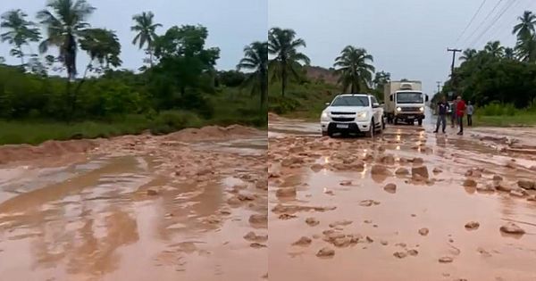 Deslizamento de barreira deixa trecho da AL-101 Norte interditado, em Japaratinga