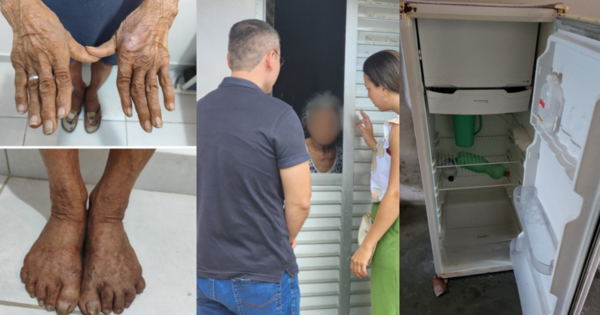Idosa de 93 anos em situação de abandono é resgatada no interior de Alagoas