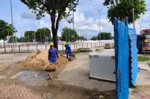 Parque da Criança, no Benedito Bentes, inicia fase de acabamento
